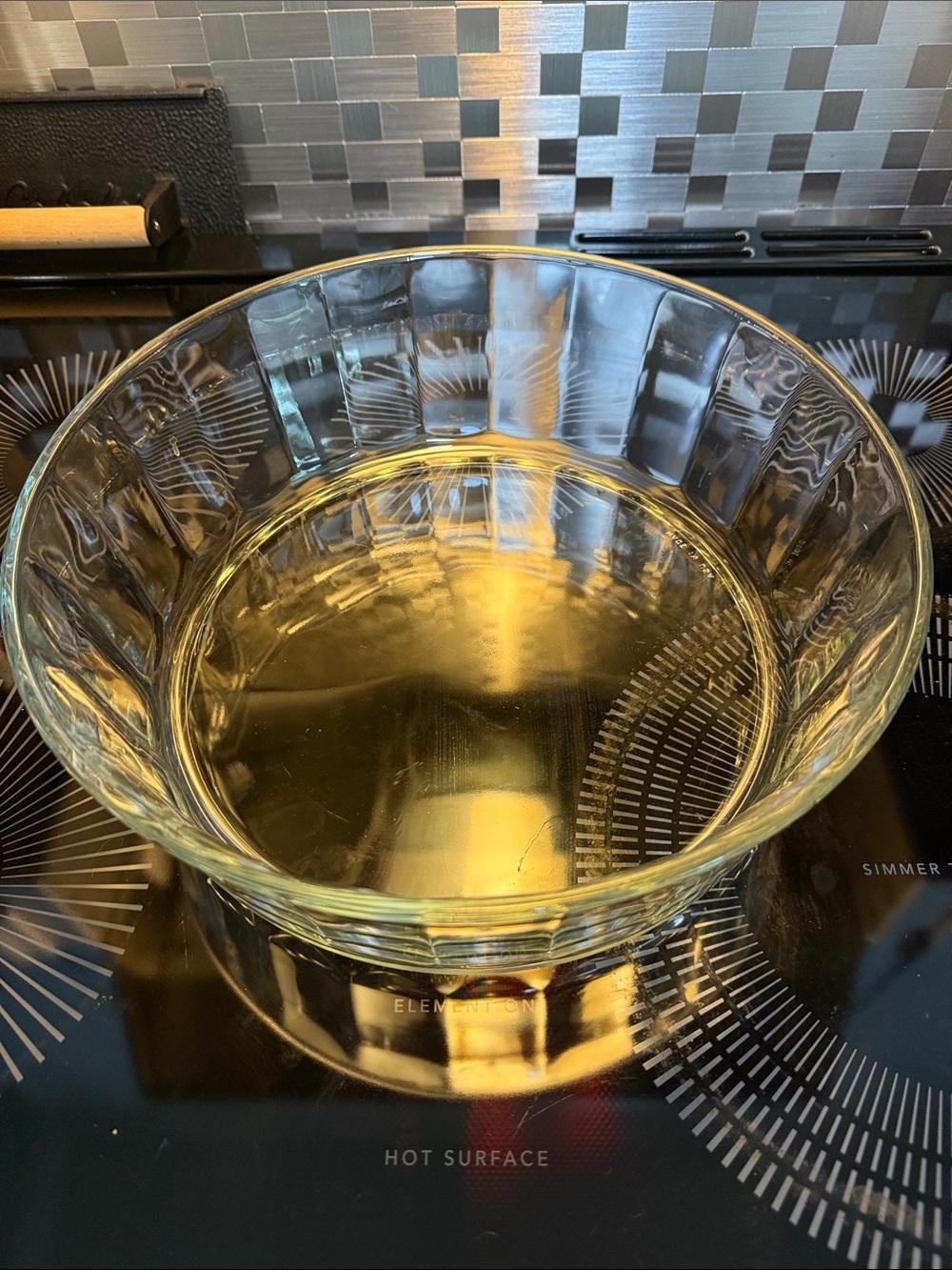 Clear Glass Mixing Bowl - Versatile Home Kitchen Bowl